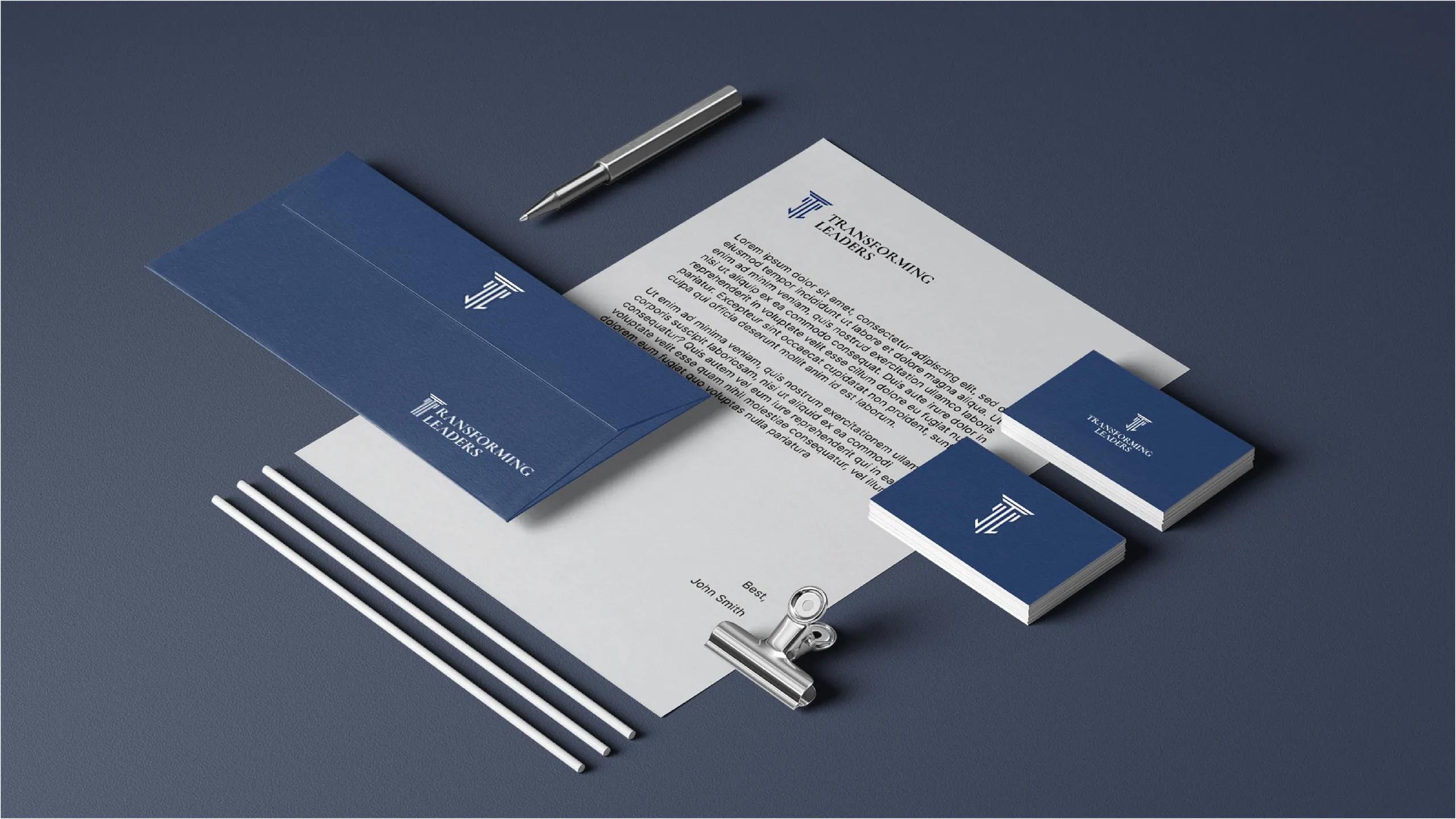 Transforming Leaders brand identity 2